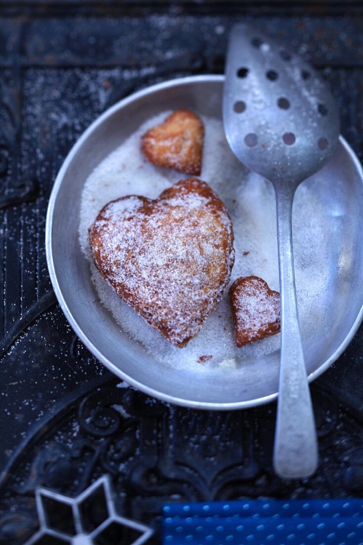 Berliner oder Kreppel (Krapfen, hessisch)