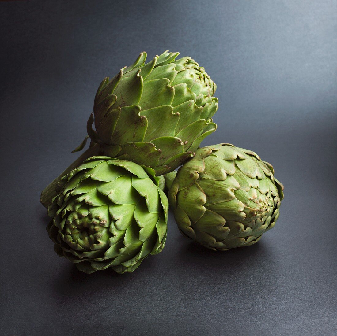 Three artichokes