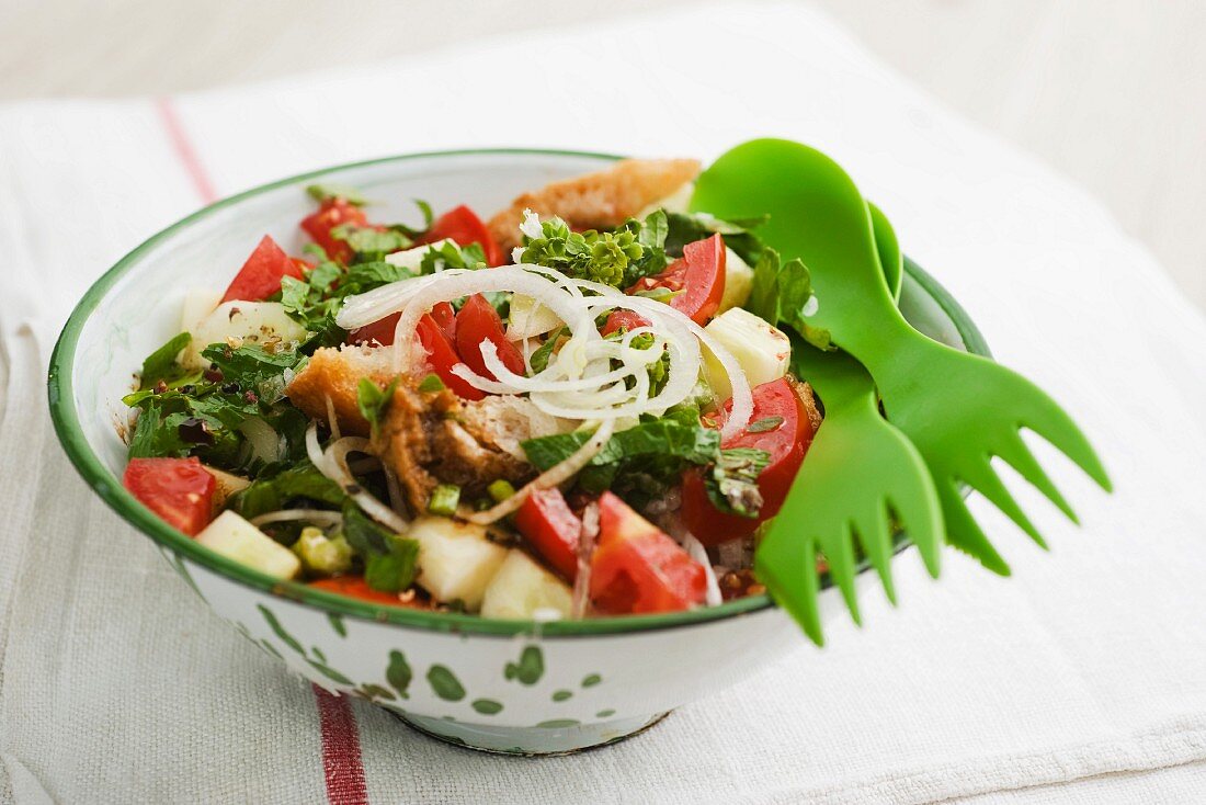 Panzanella (Brotsalat, Italien)