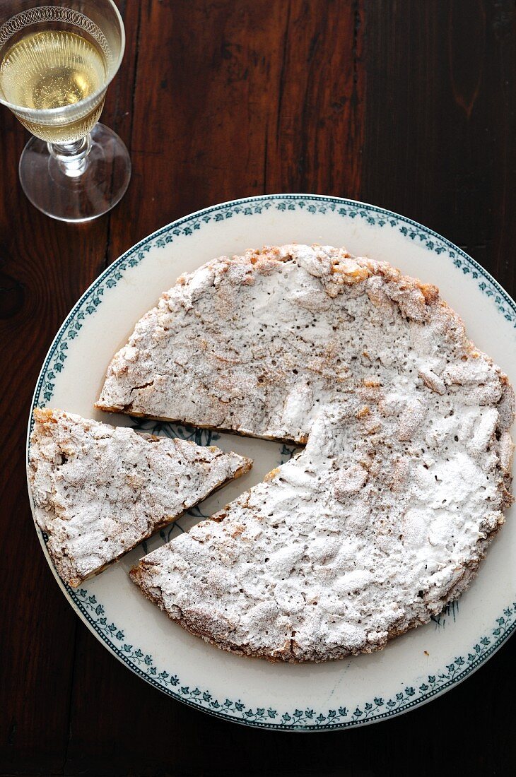 Panforte di Siena (Nuss-Früchte-Kuchen), Toskana, Italien