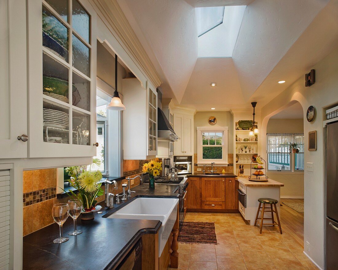 Traditional country kitchen