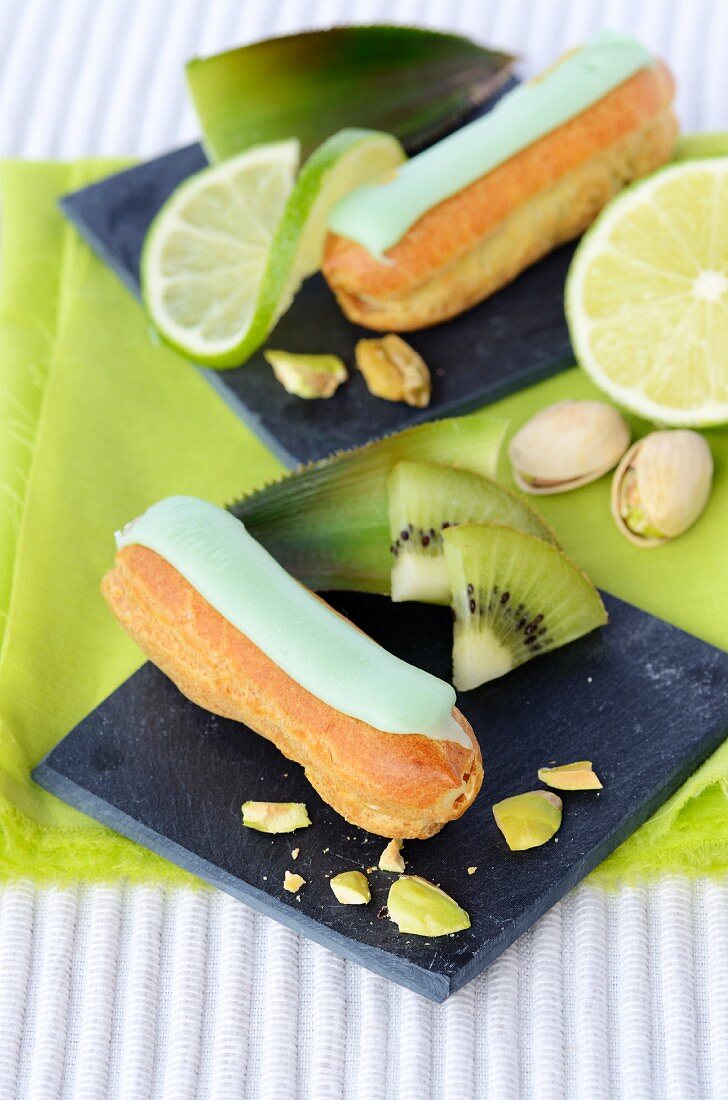 Limette-Kiwi-Eclair