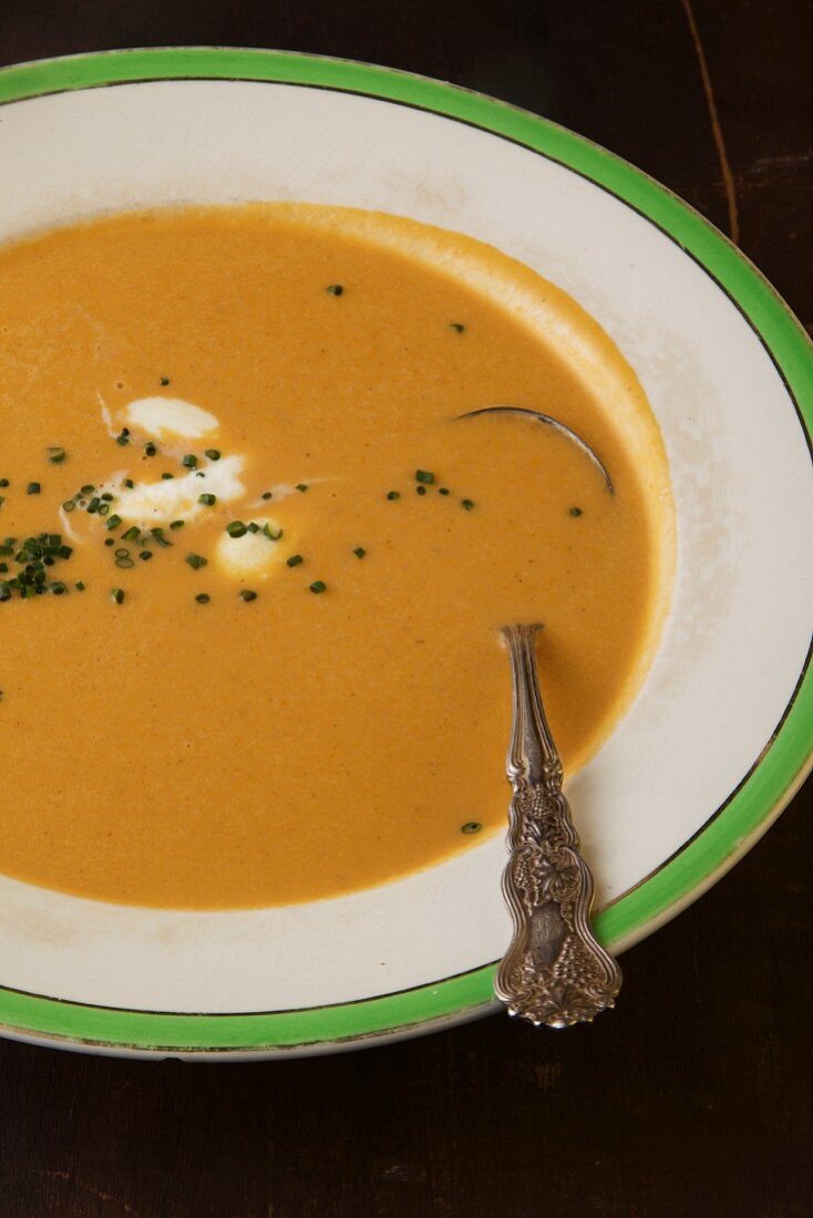 A Bowl of Shrimp Bisque