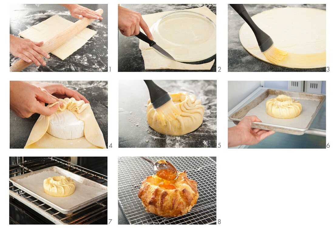 Steps for Making Baked Brie