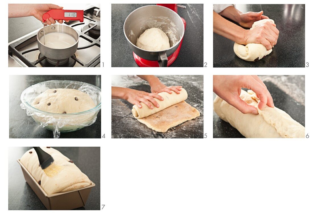 Steps to Making Cinnamon Swirl Bread