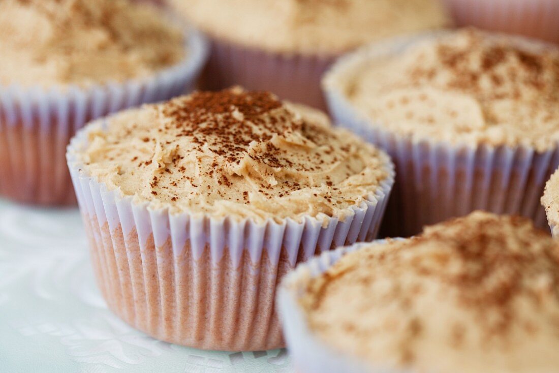 Chai Cupcake mit Zimt