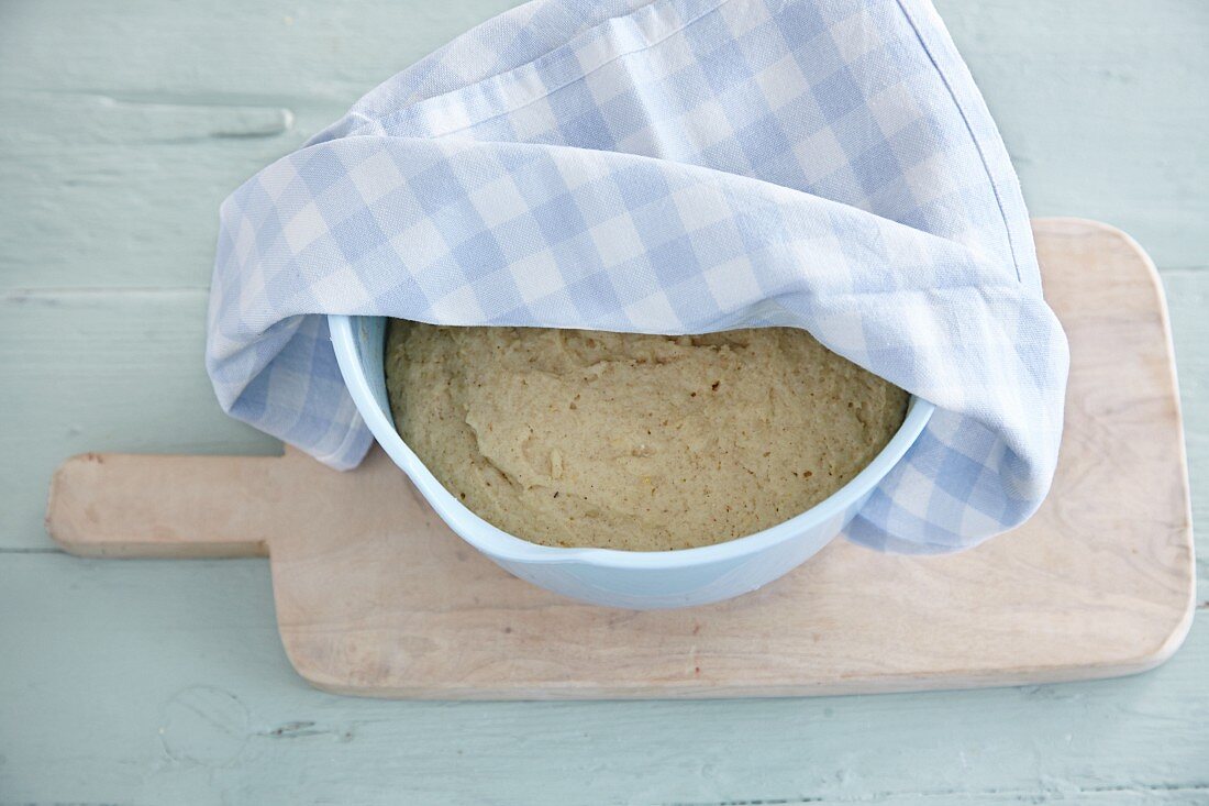 Gluten-free yeast dough proving