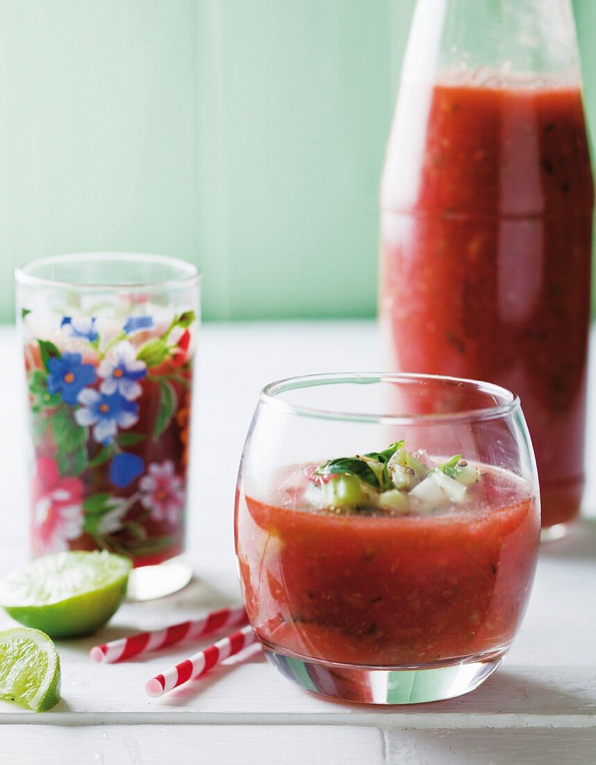 Wassermelonen-Gazpacho