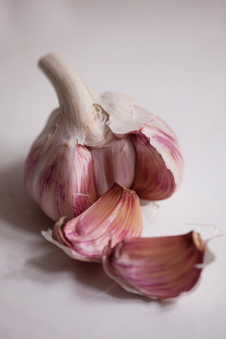 Garlic bulb with garlic cloves