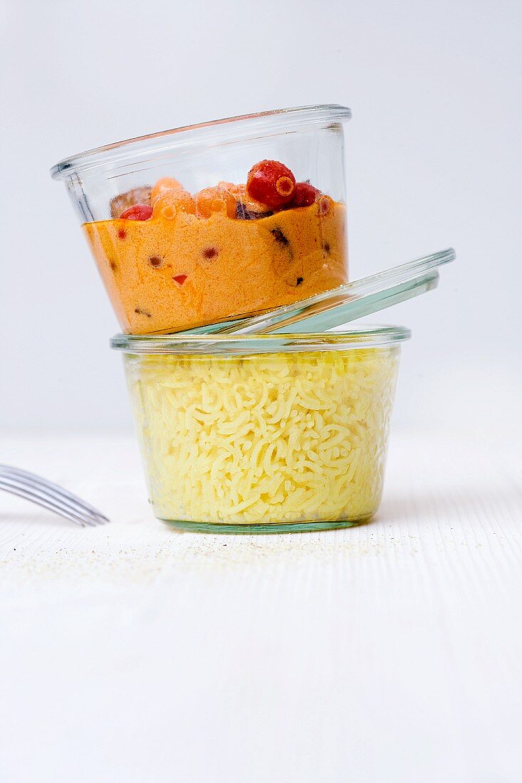 Rinderfilet-Tomaten-Curry mit Kreuzkümmel und Zitronenbasmatireis