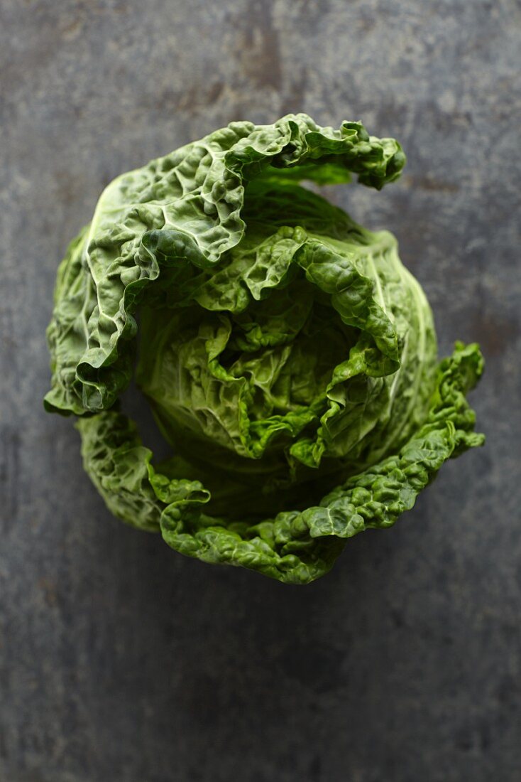 Savoy cabbage (seen from above)