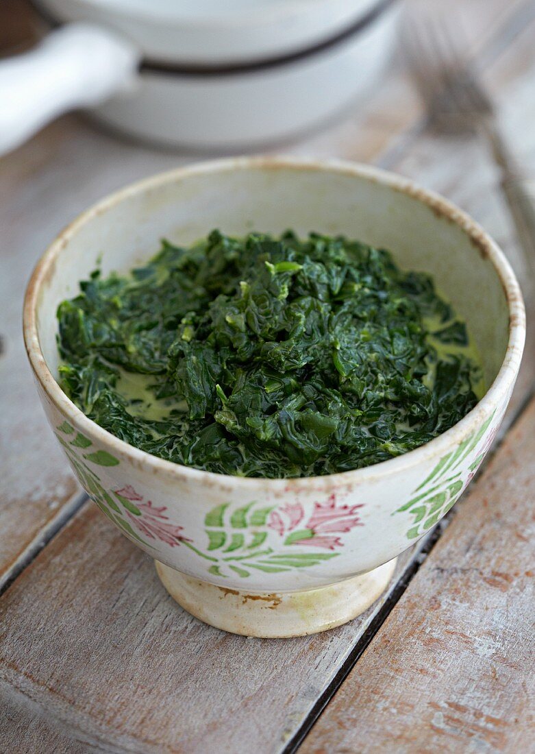 Spinach and watercress medley