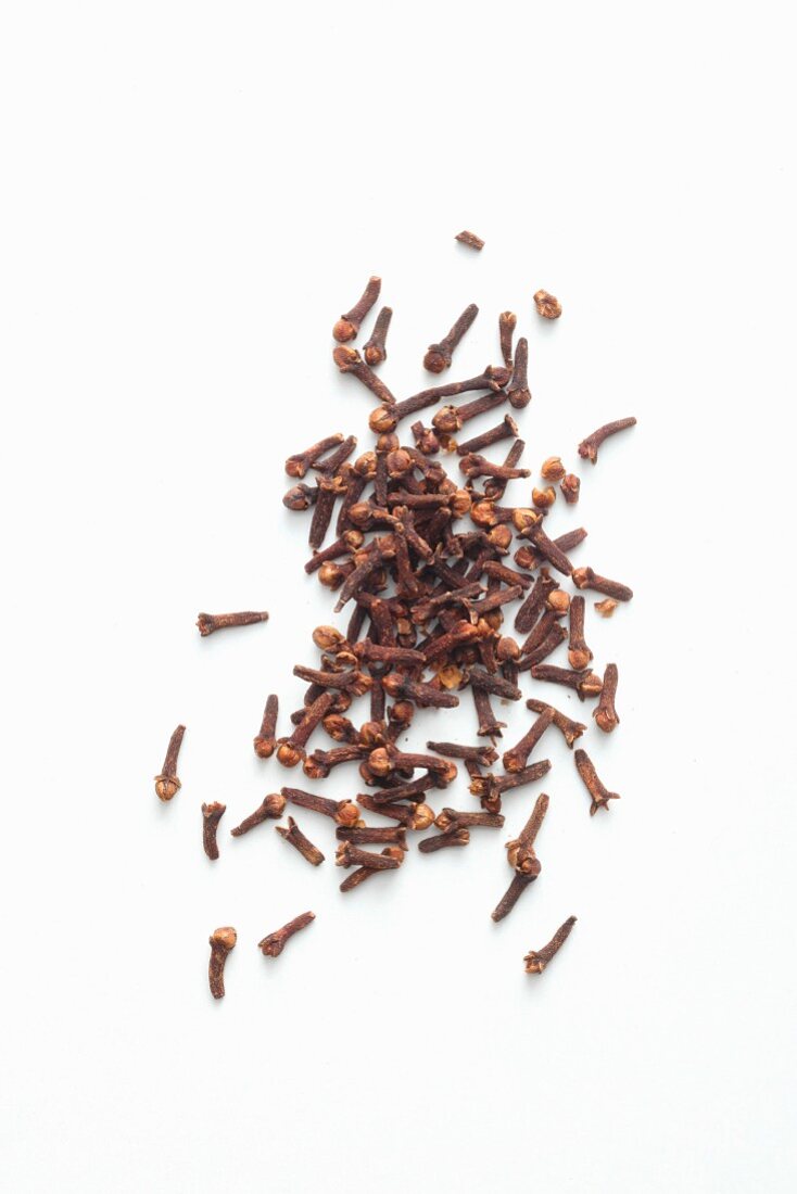 Cloves seen from above