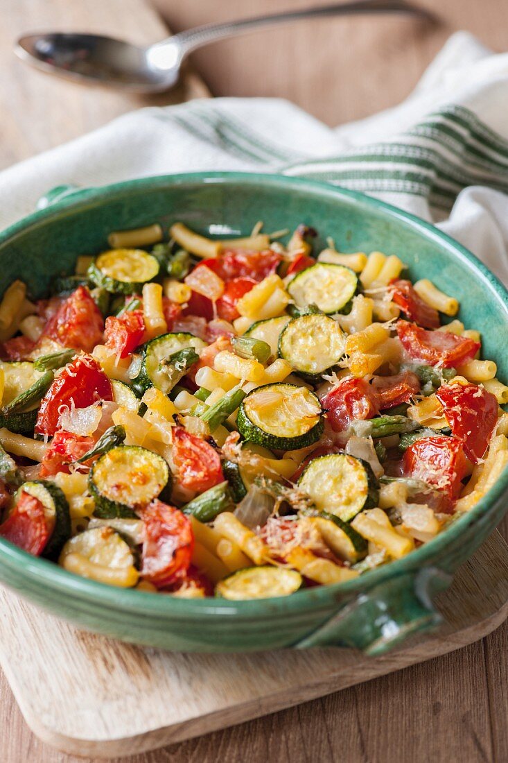 Ratatouille with pasta