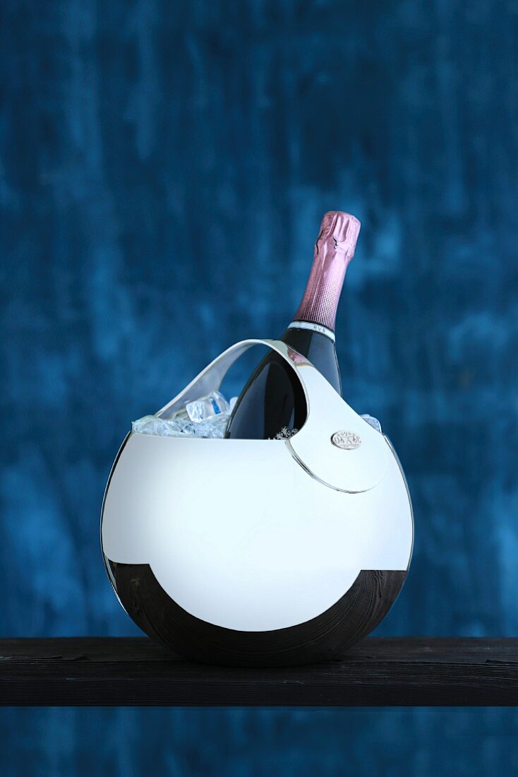 A champagne chiller bucket