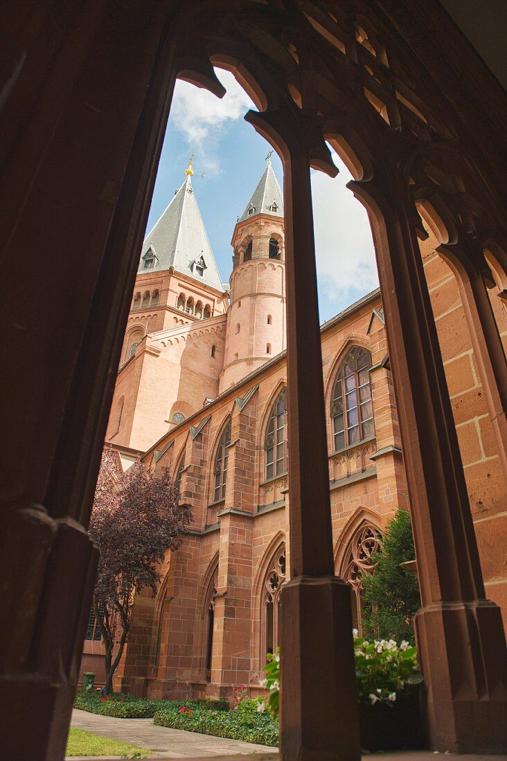 St. Martin's cathedral in Mainz, Rhine-Hesse, Germany