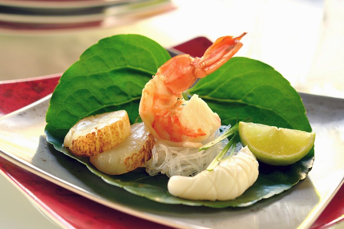 Yum Talay (seafood salad, Thailand)