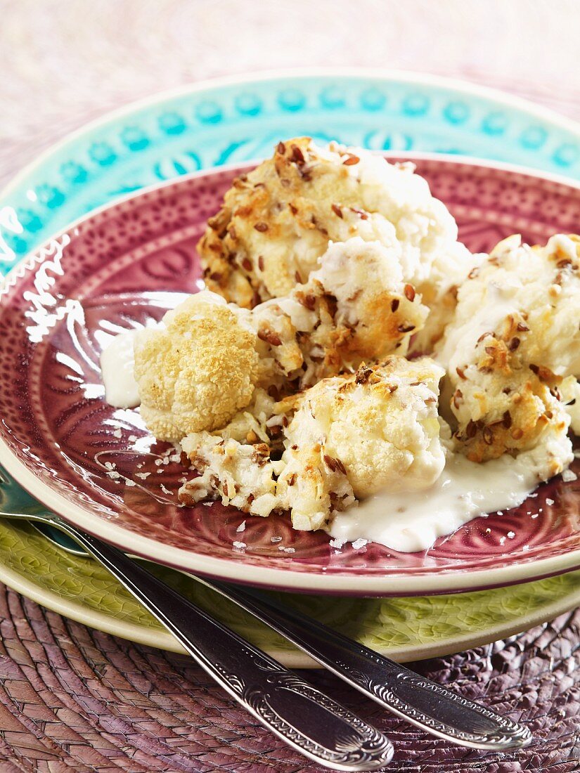 Exotic cauliflower bake