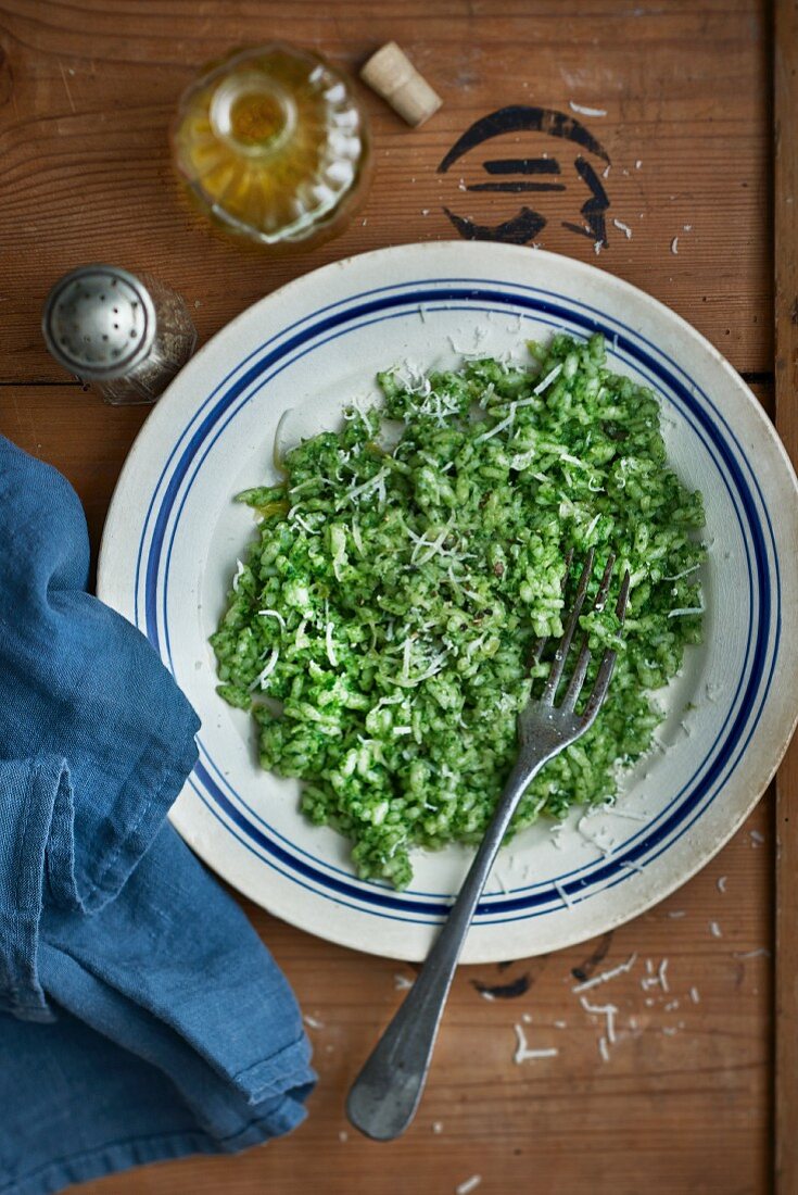 Rice with Savoy cabbage