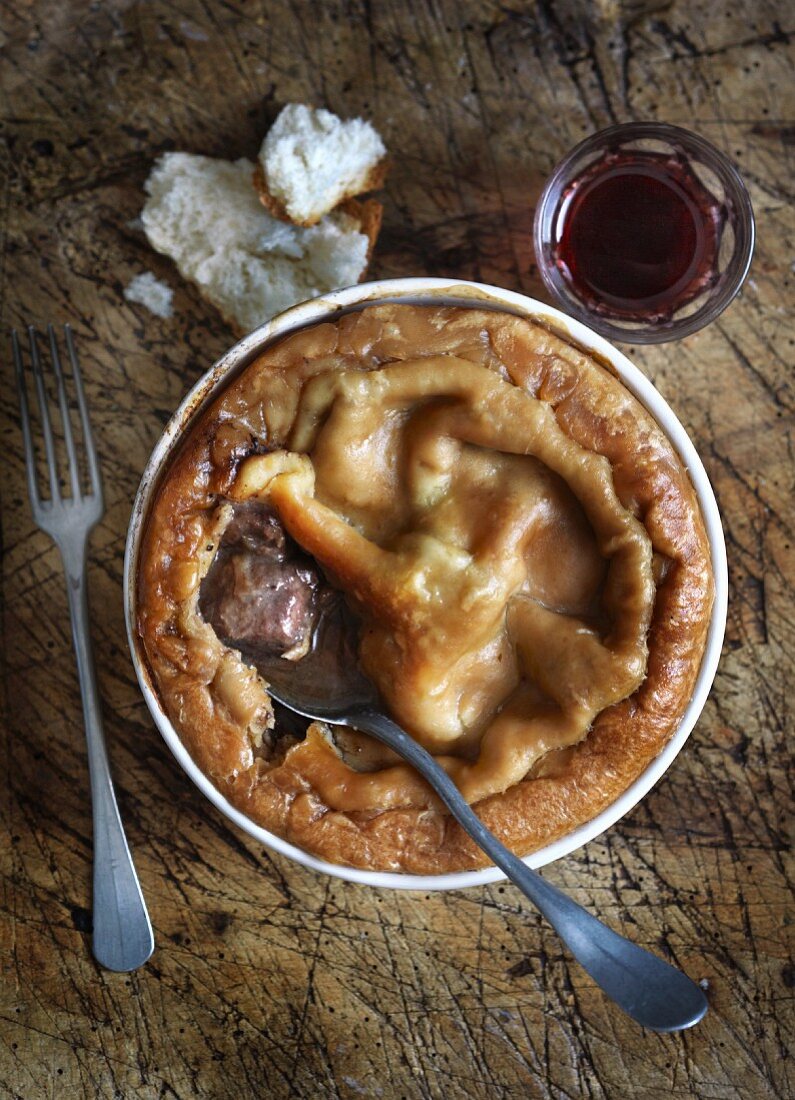 Steak And Kidney Pudding (England)