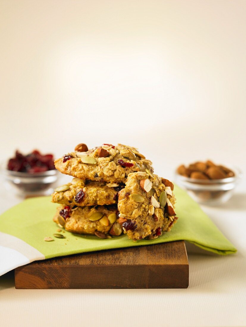 Quinoa and oat cookies