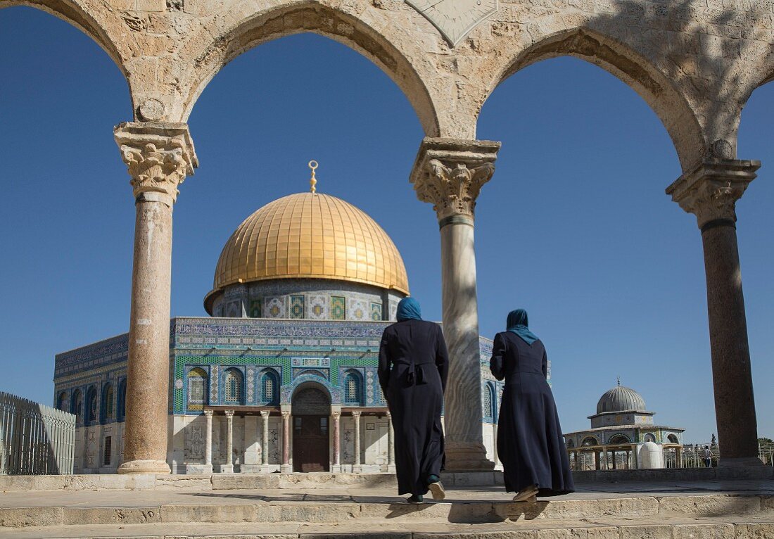 The Dome of the Rock on the Temple Mount, Jerusalem, Israel