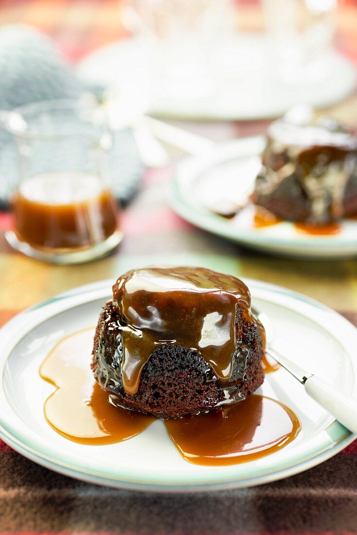 Sticky toffee puddings