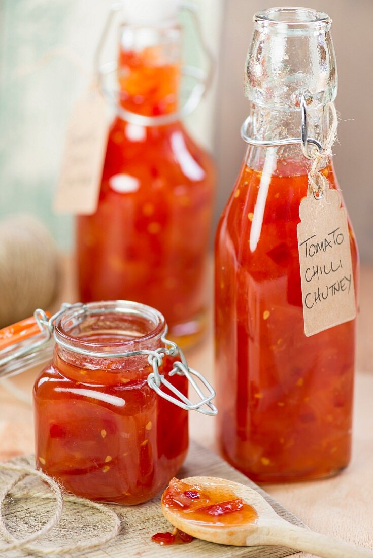 Tomato and chilli chutney