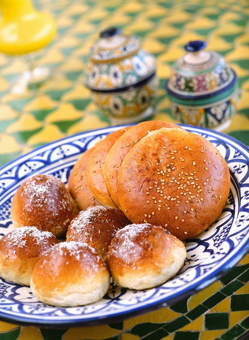 Sweet Moroccan rolls