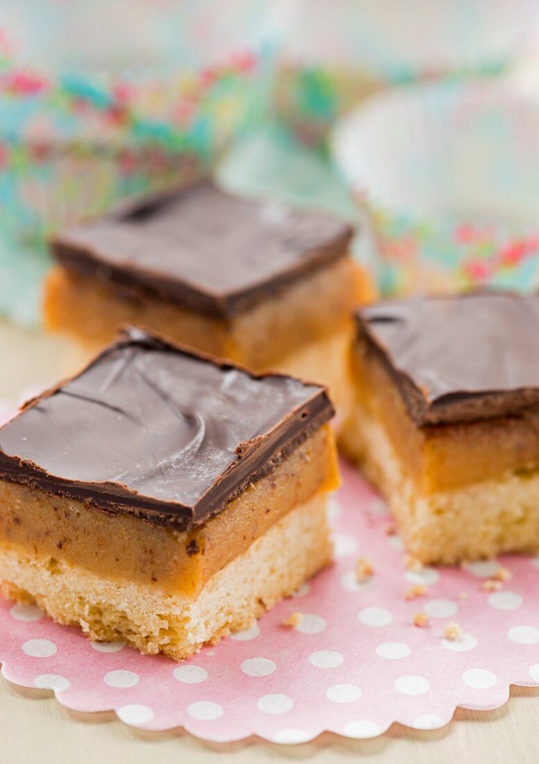 Millionaire's shortbread (Scotland)