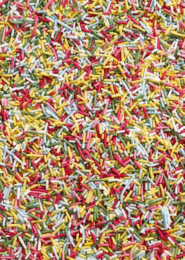 Coloured sprinkles