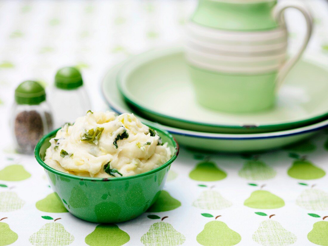 Colcannon, Kartoffelbrei mit Kohl, Irland