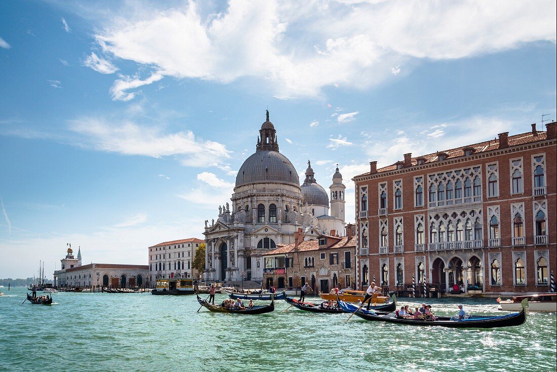 The church of Santa Maria della Salute, Venice, Italy