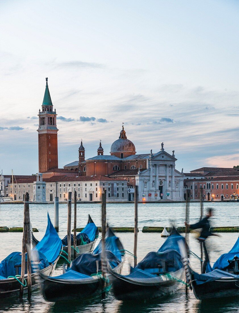 Blick auf die Insel San Giorgio Maggiore, Venedig, Italien