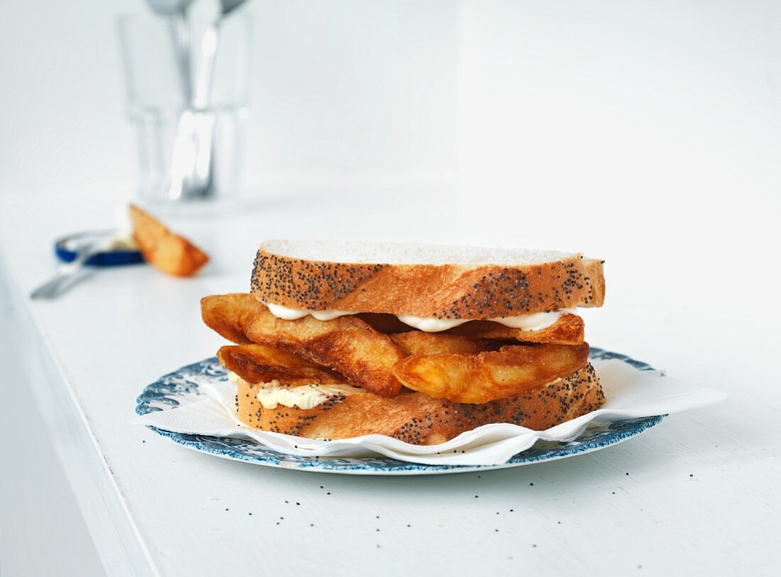 Chip Butty Sandwich (England)
