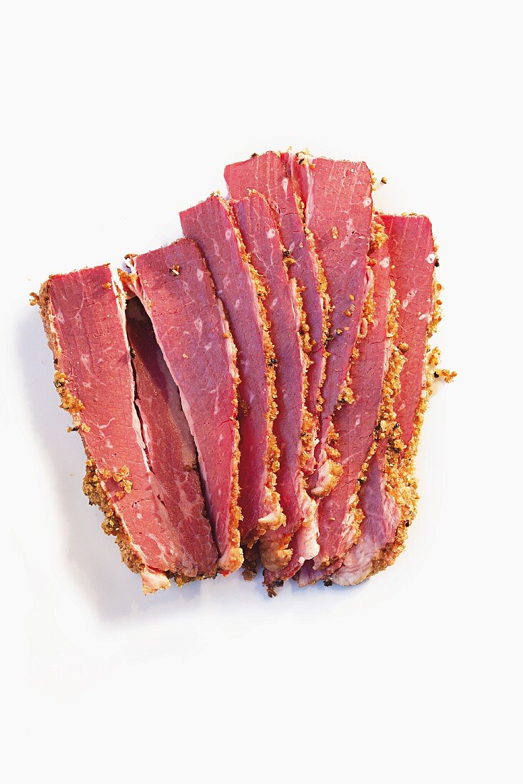 Pastrami in Scheiben