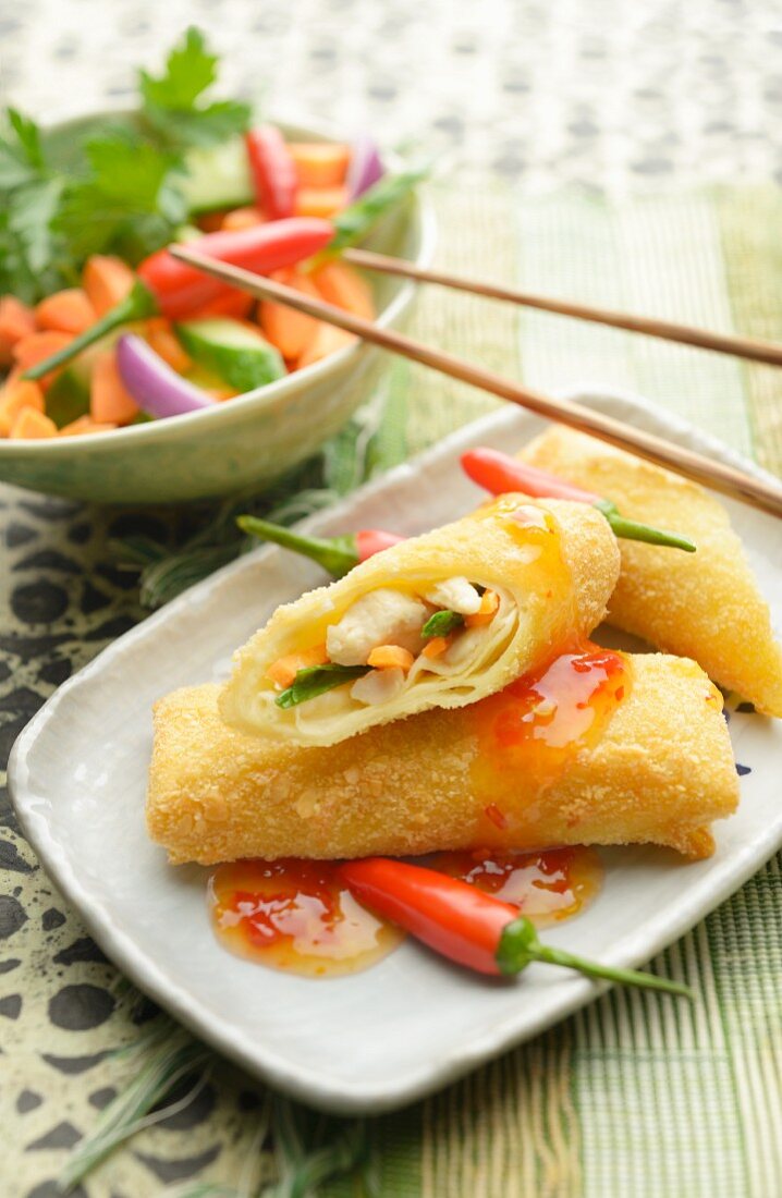 Risoles (chicken ragout wrapped in pastry, Indonesia)