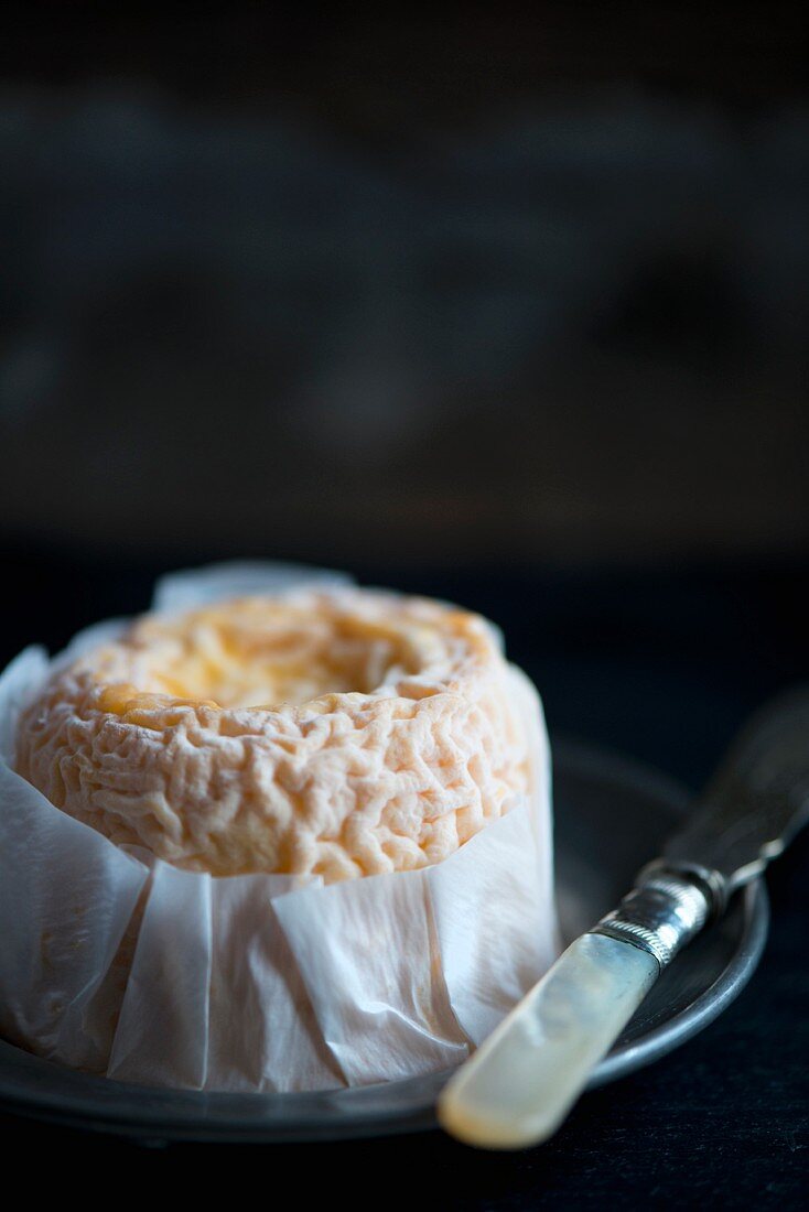 Langres cheese from the Champagne-Ardenne region in France