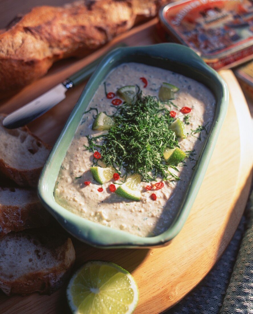 Sardinen-Brandade mit Chili und Limette