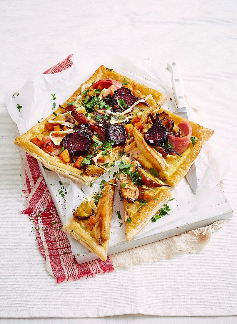 Vegetable tart