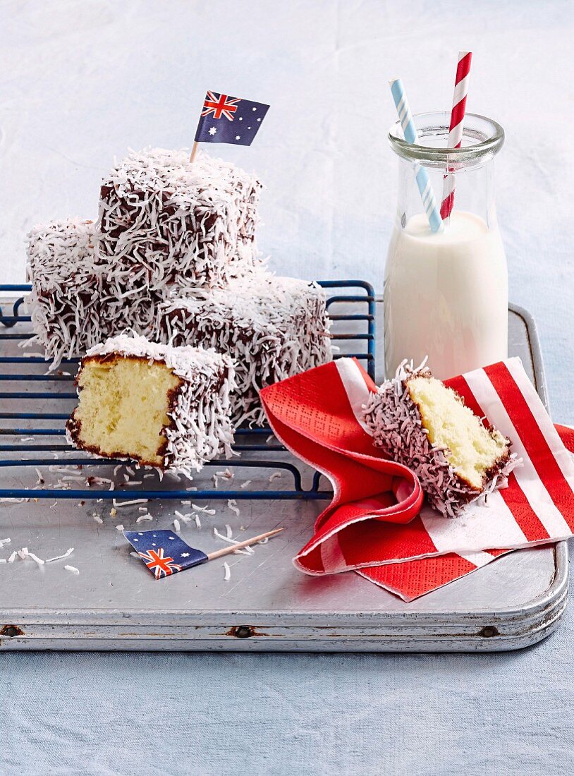 Quick and easy lamingtons