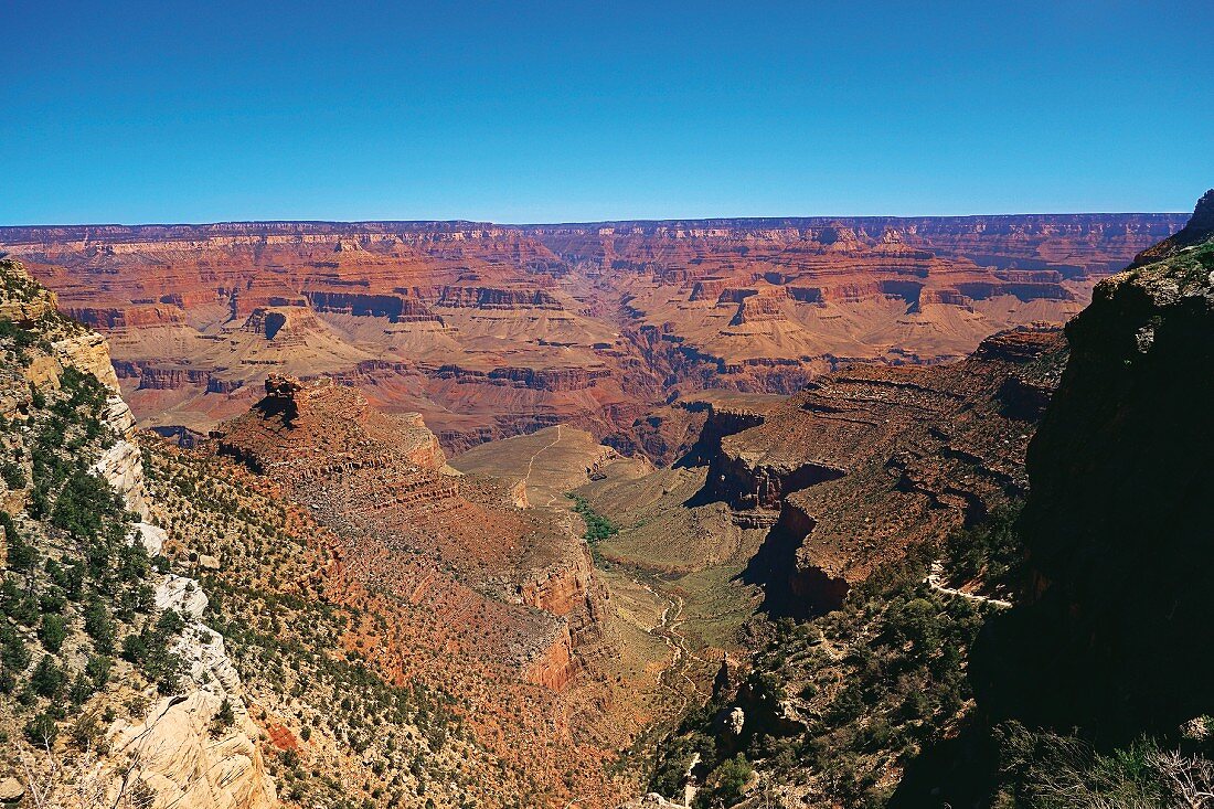 Blick über den Grand Canyon (Arizona, USA)