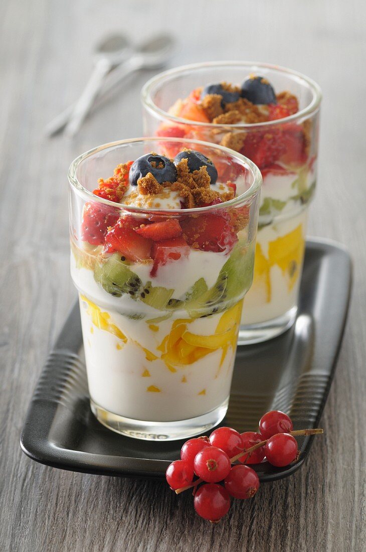 Fruit and Yogurt Parfait