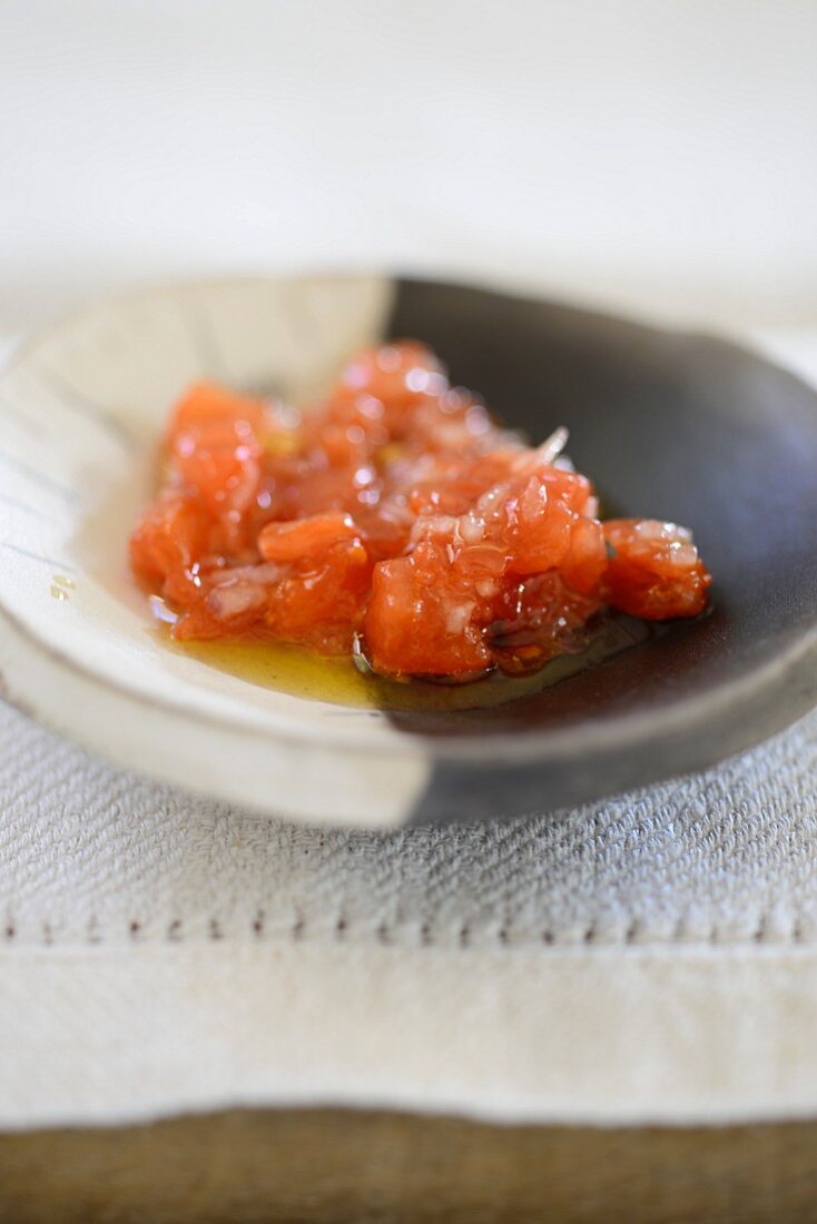 Tomato and coriander salsa