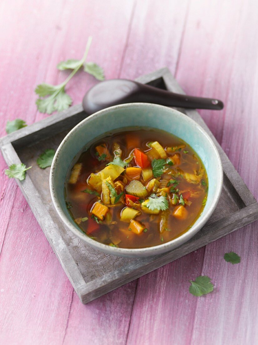 Oriental vegetable soup (detox)