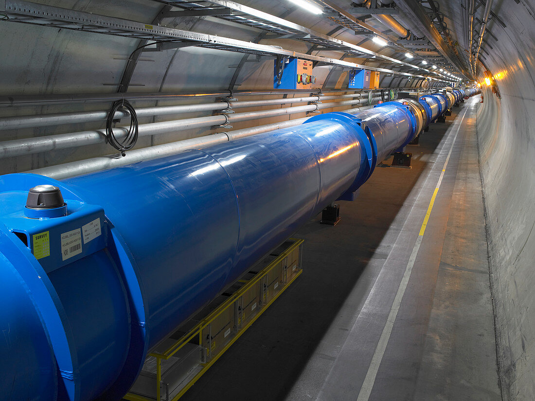 LHC tunnel,CERN