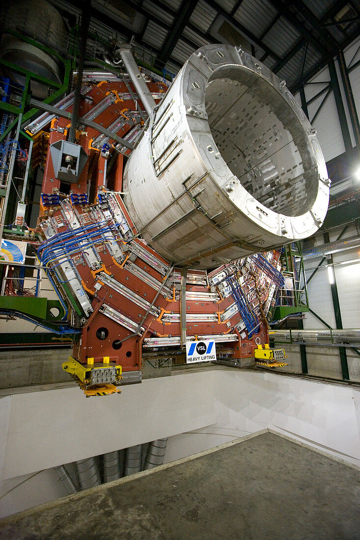 A section of the CMS detector,CERN
