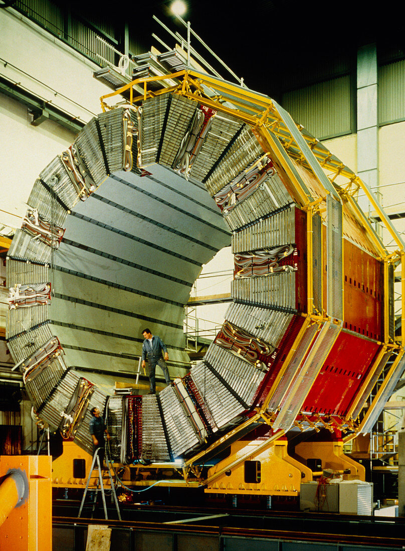 Magnet of ALEPH particle detector,CERN