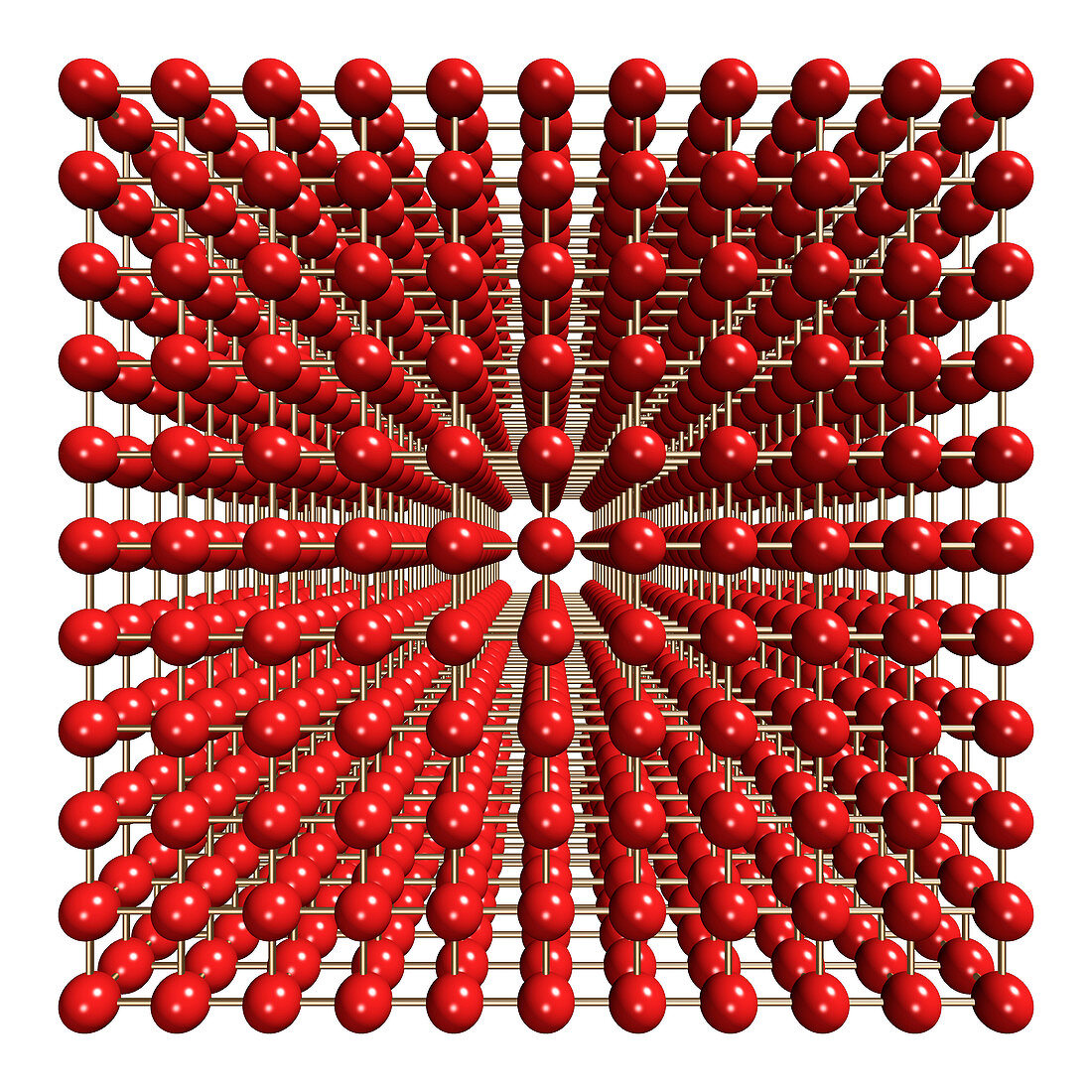 Polonium crystal structure