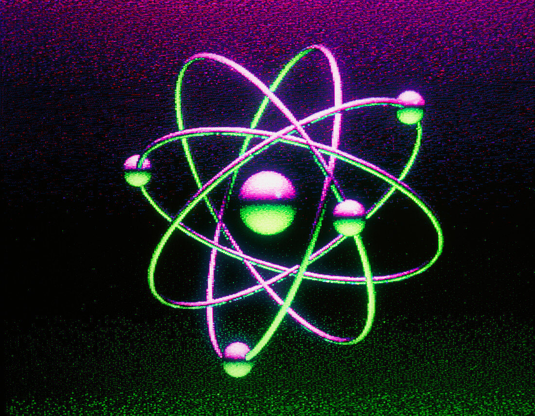Art of structure of a beryllium atom